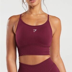 Gymshark Sweat Seamless Bra and Shorts Set